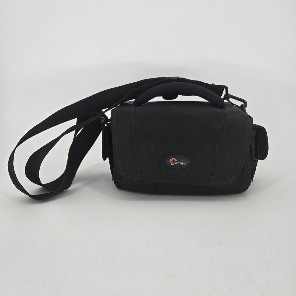 Lowepro Edit 140 Black Camera‎ Camcorder Bag Case w Shoulder Strap Padded DSLR